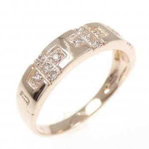 K10PG ダイヤモンド リング 0.10CT