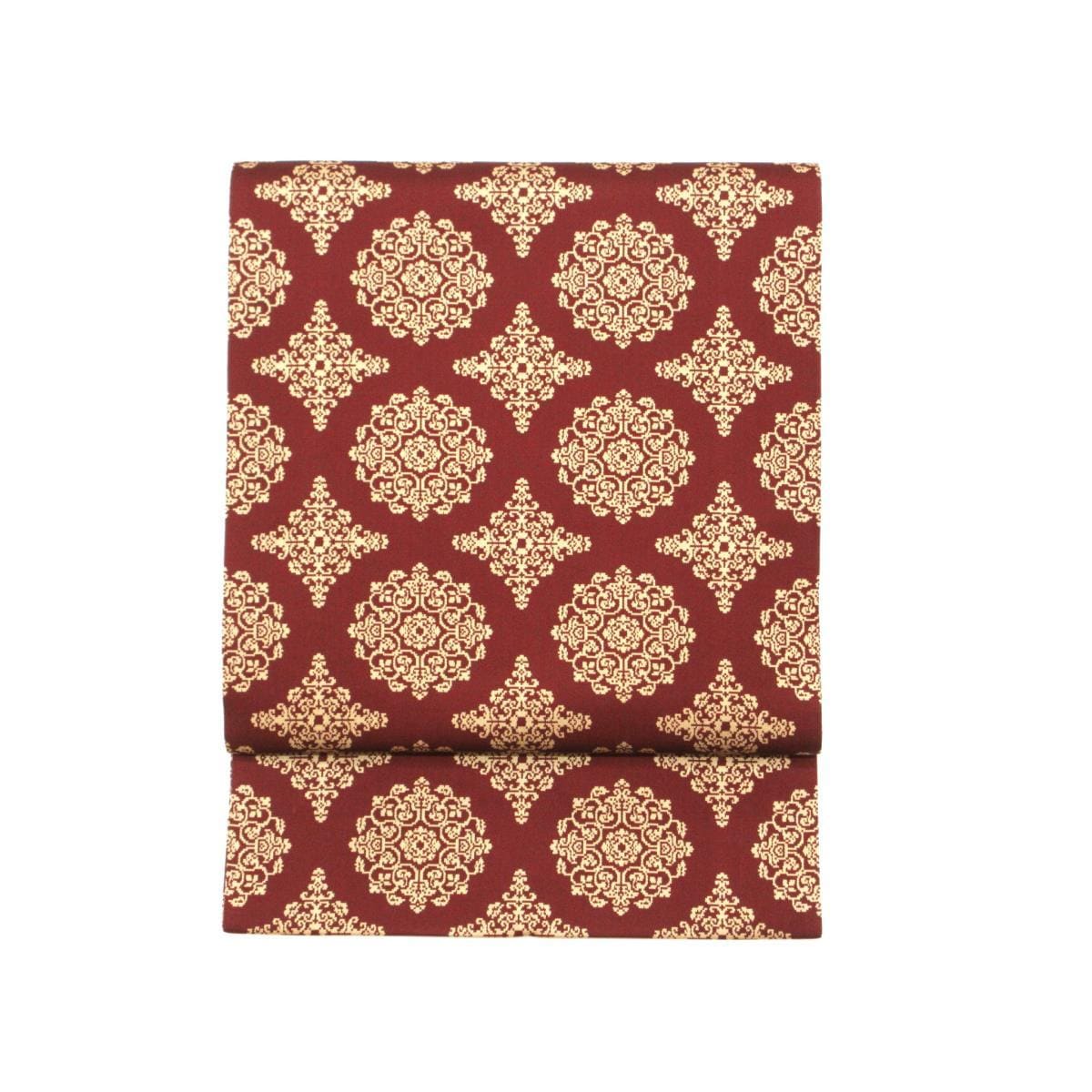 名古屋帯　龍村美術織物　開き名古屋　全通柄