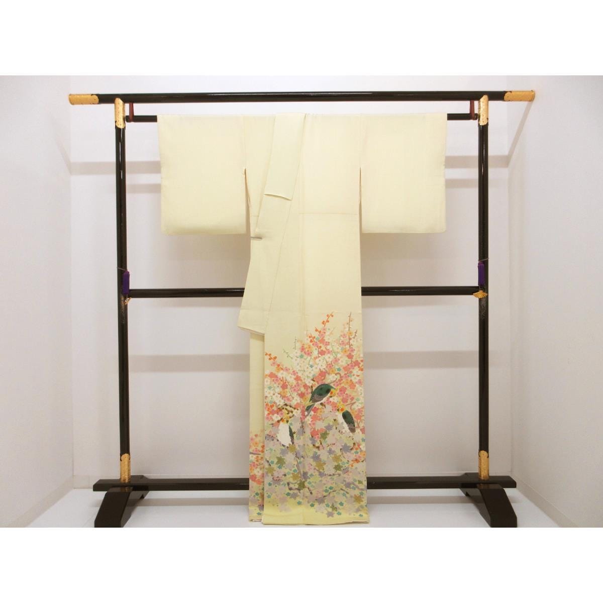 色留袖　【本加賀友禅】百貫華峰　四ッ目菱