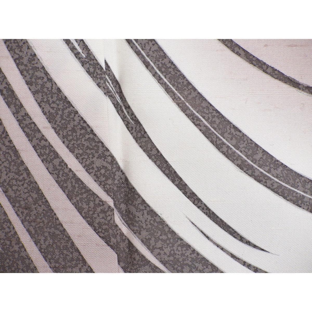 訪問着　牛首紬　身幅Ｌ寸