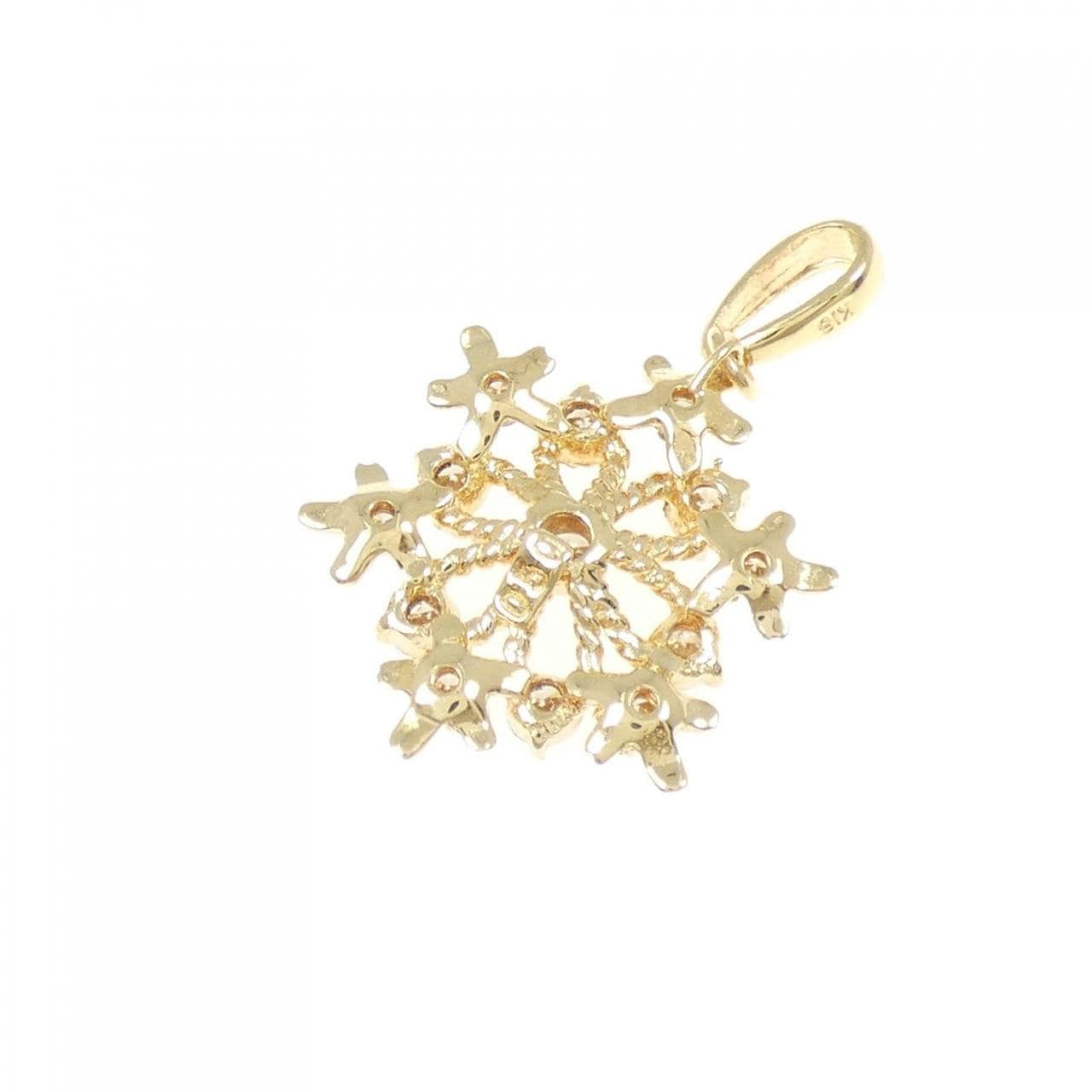 K18YG ダイヤモンド ペンダント 0.50CT