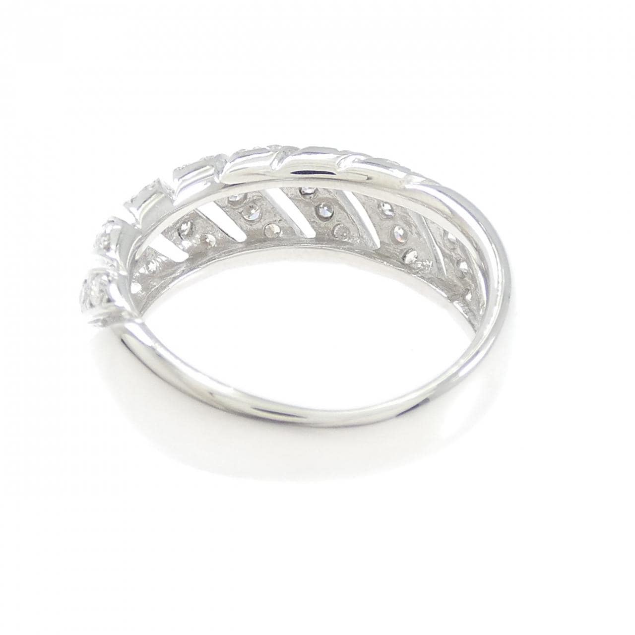 K18WG ダイヤモンド リング 0.51CT