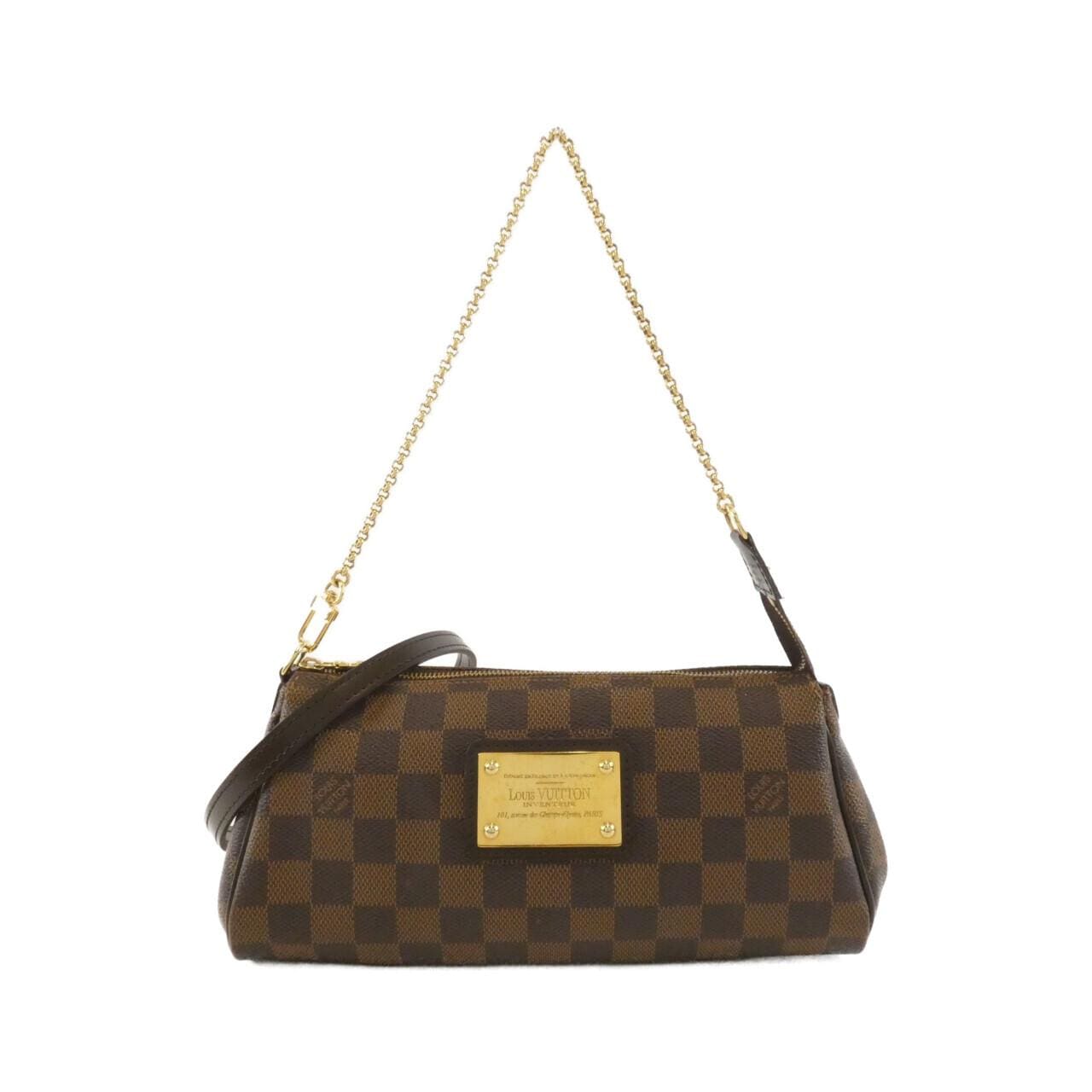 ルイヴィトン ダミエ エヴァ N55213 ショルダーバッグ