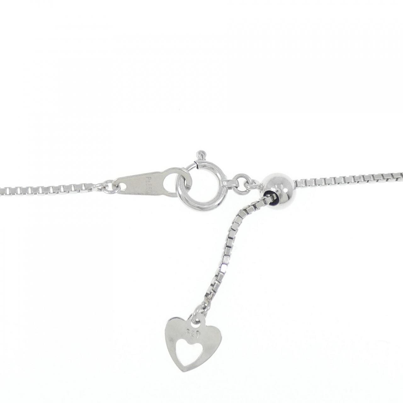 PT900/PT850 ルビー ネックレス 1.31CT ビルマ産