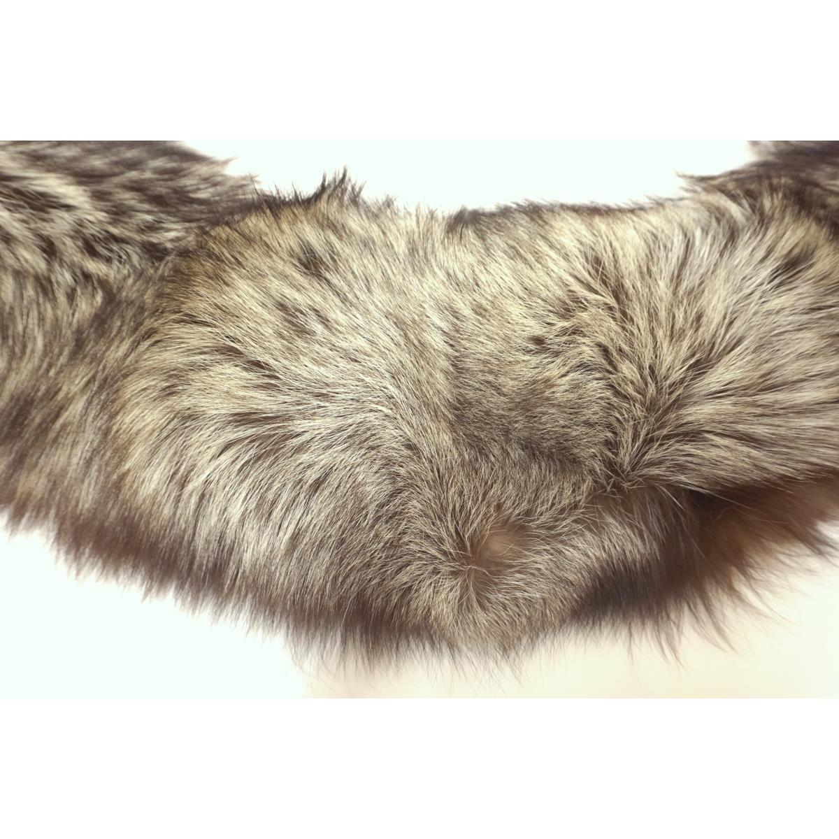 【未使用品】毛皮ストール　シルバーＦＯＸ