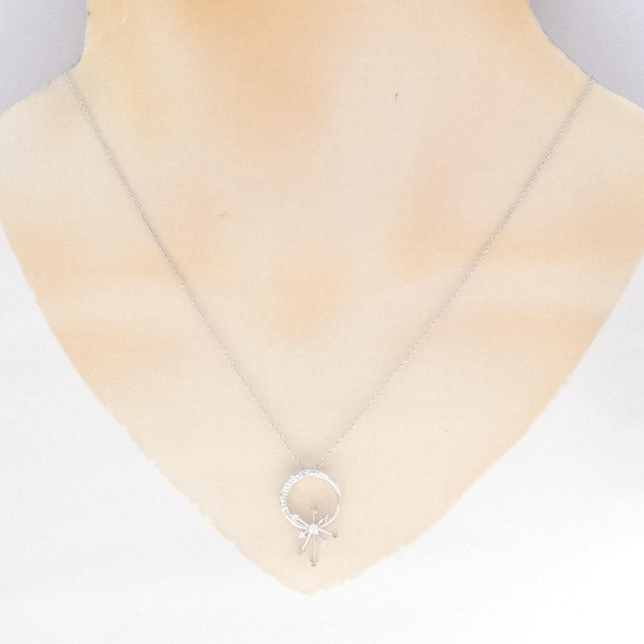 ギンザ タナカ ダイヤモンド ネックレス 0.06CT