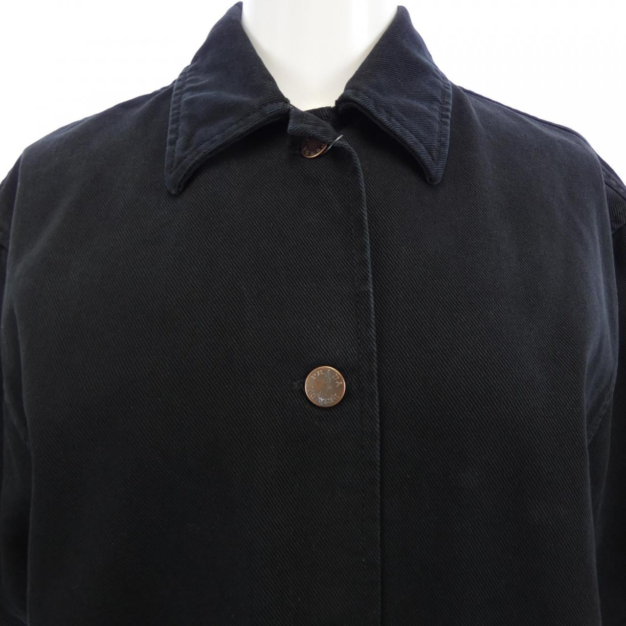 プラダ PRADA トライアングルロゴ GF053 SOOO 148J デニムジャケット