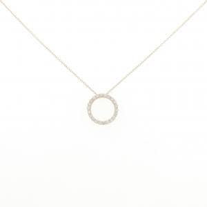 【リメイク】K10YG ダイヤモンド ネックレス 0.30CT