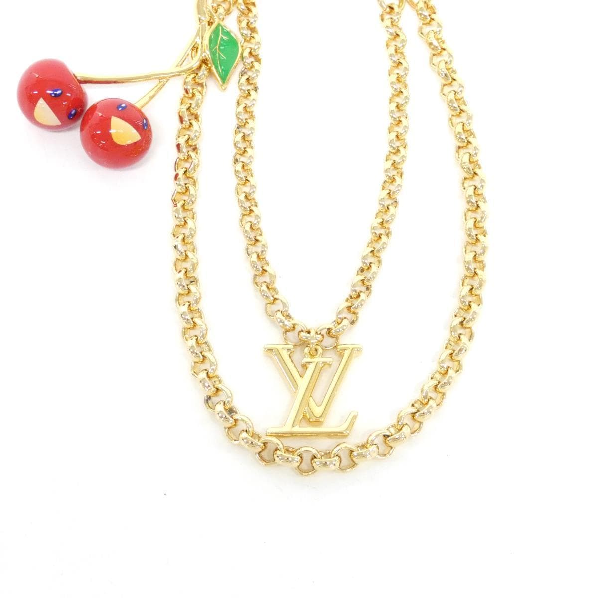 【未使用品】ルイヴィトン　（ＬＶ　ｘ　ＴＭ）　バッグチェーン　チェリー　Ｍ０２５９８