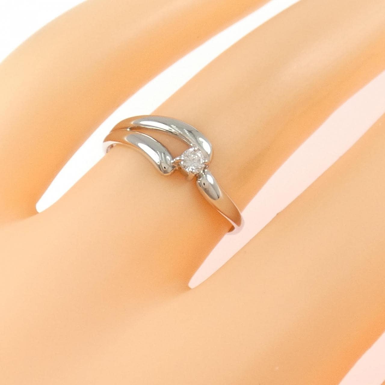 PT900 ダイヤモンド リング 0.07CT