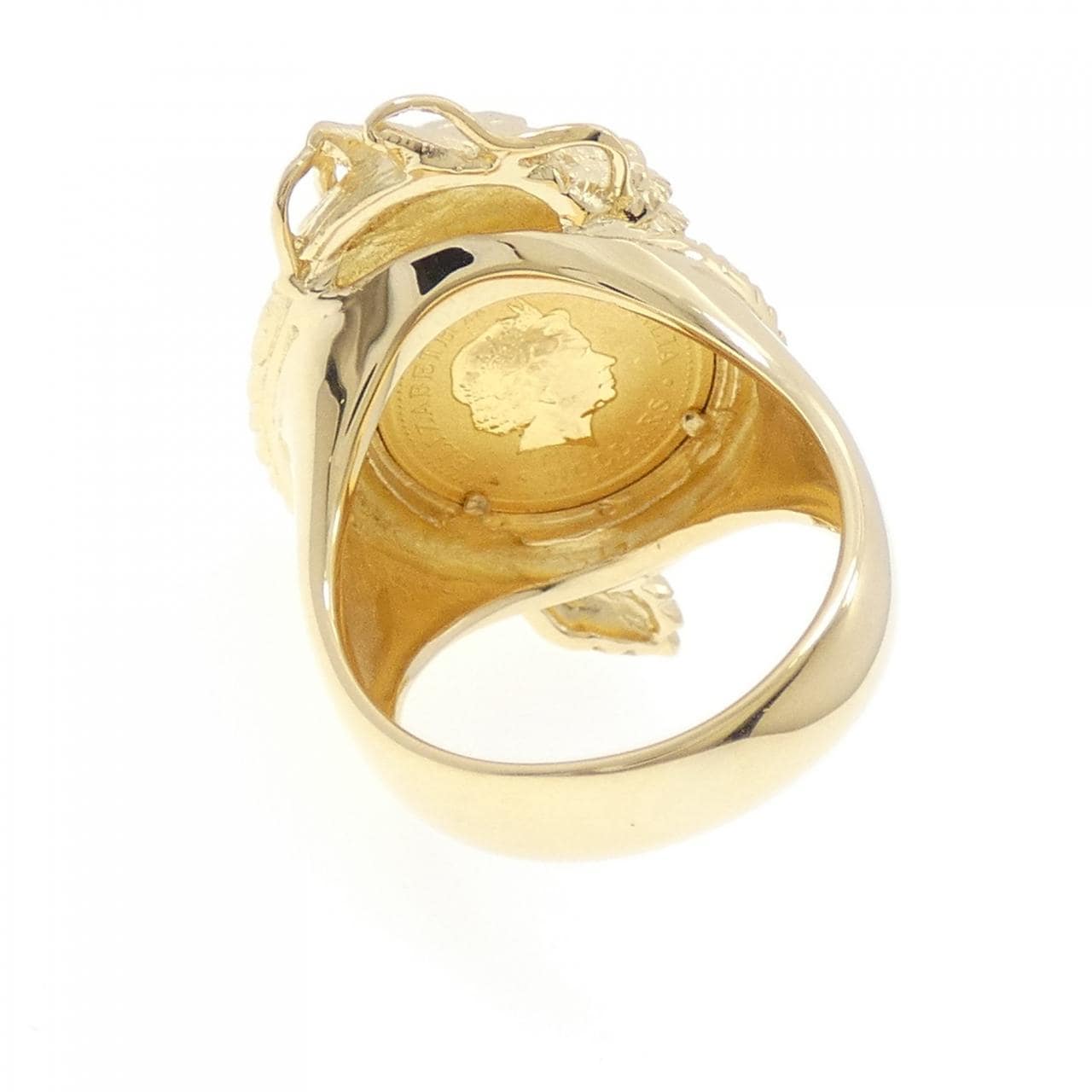 K18YG ドラゴン リング