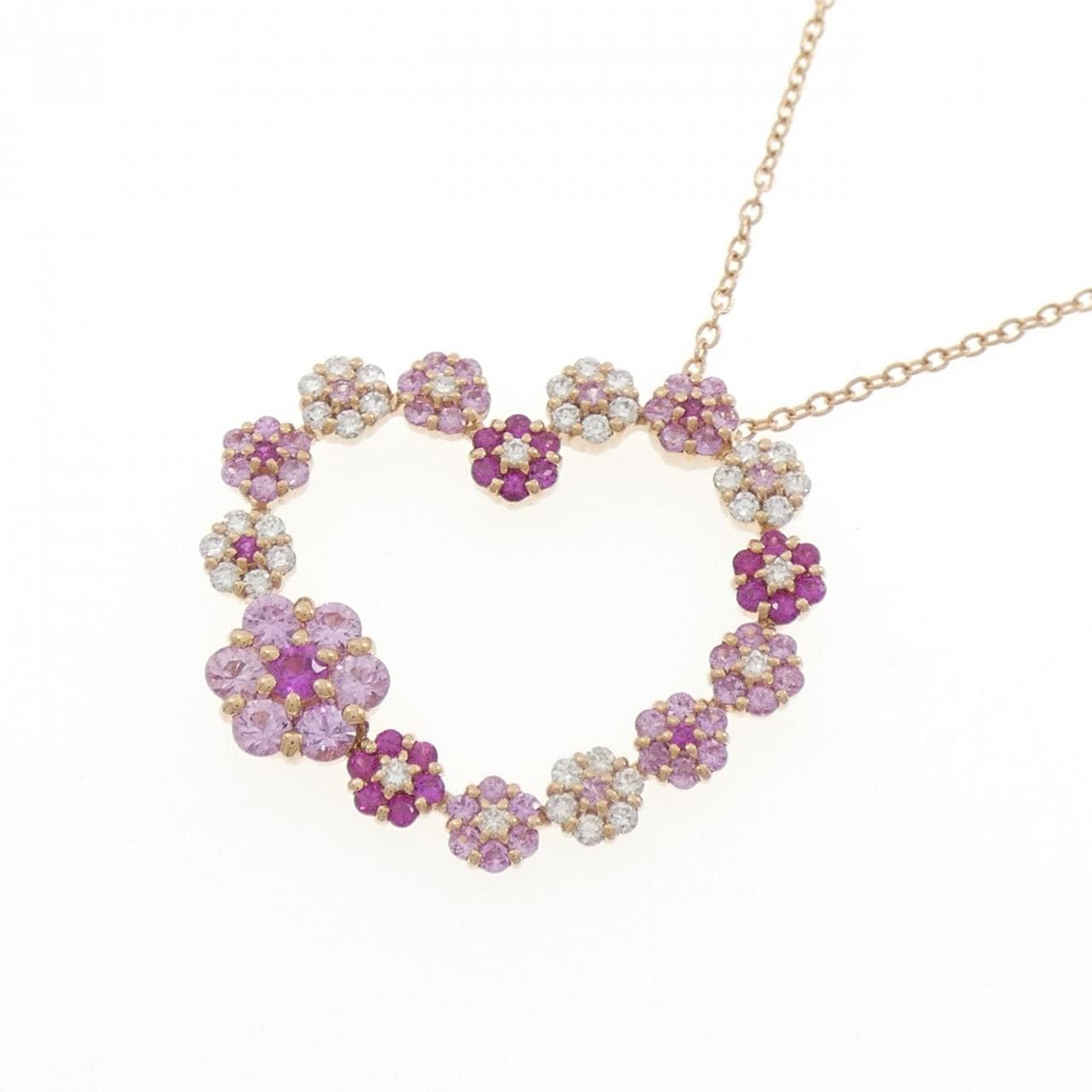 ポンテヴェキオ サファイヤ ネックレス 1.16CT