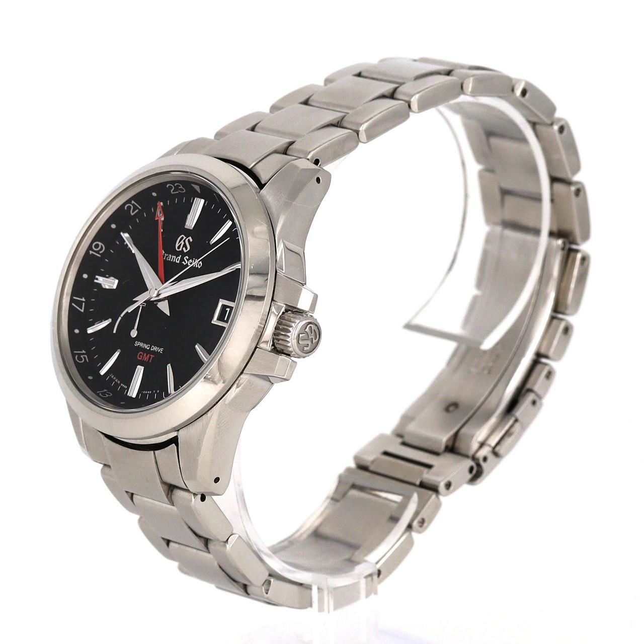 【ノーメンテナンス還元価格】セイコー グランドセイコー･スプリングドライブGMT 9R66-0AE0/SBGE013 SS 自動巻