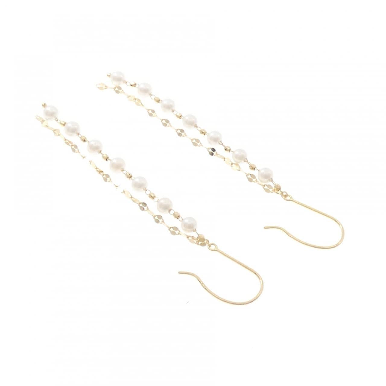 K18YG アコヤパール ピアス