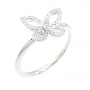 Graff Pavé Butterfly Silhouette Ring