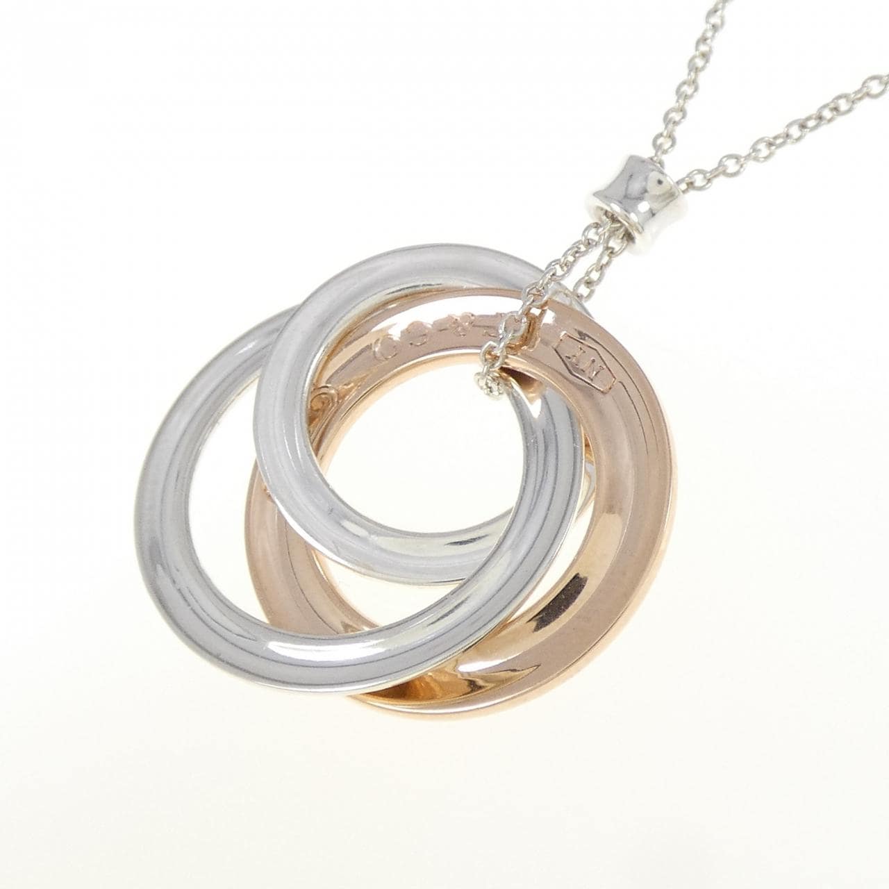 【美品】TIFFANY 1837インターロッキングサークルネックレス TIFFANY&Co. ティファニー TIFFANY ネックレス ティファニー1837