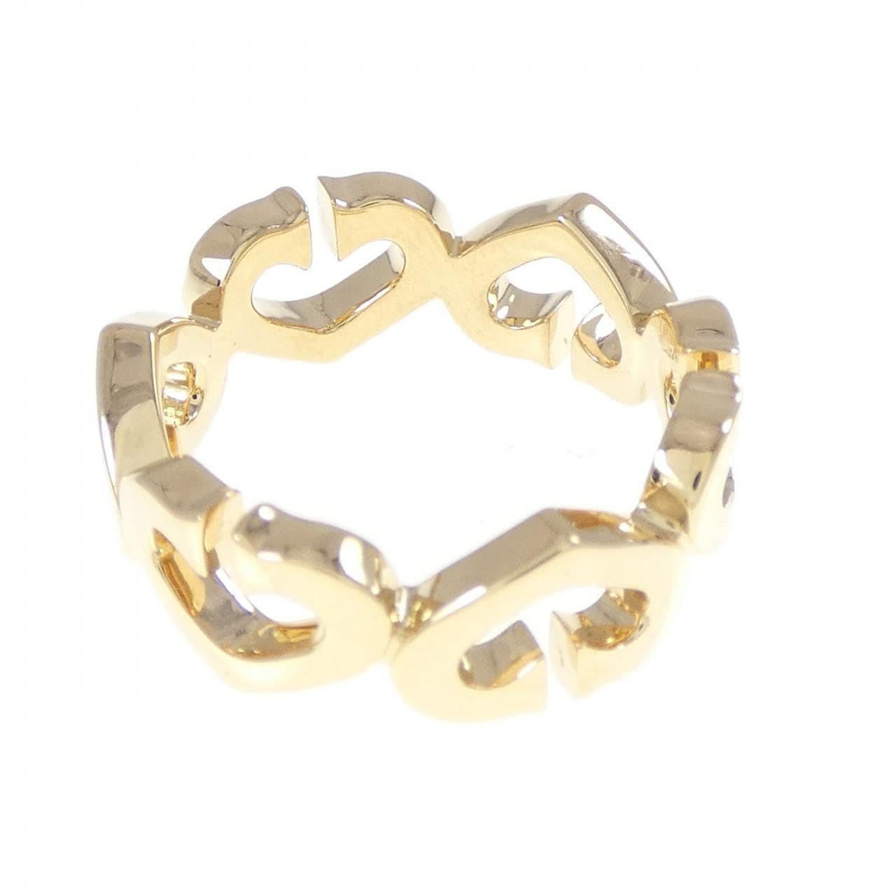 Cartier C heart 1P 戒指
