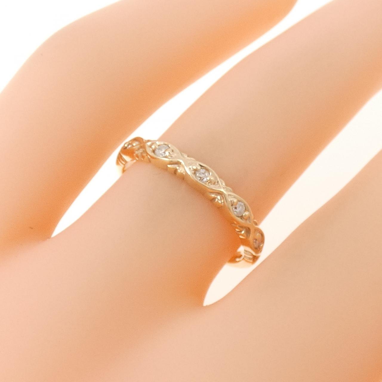 アガット ダイヤモンド リング 0.10CT