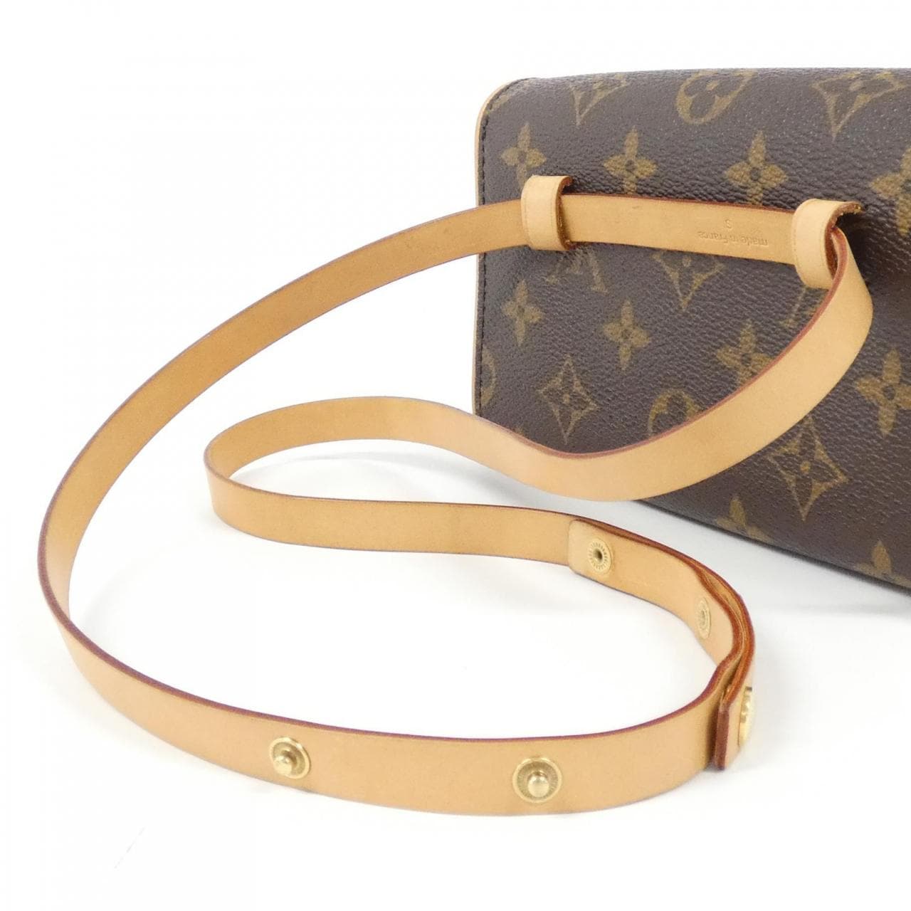 LOUIS VUITTON Monogram Pochette Florentine S M51855+M67304 腰包