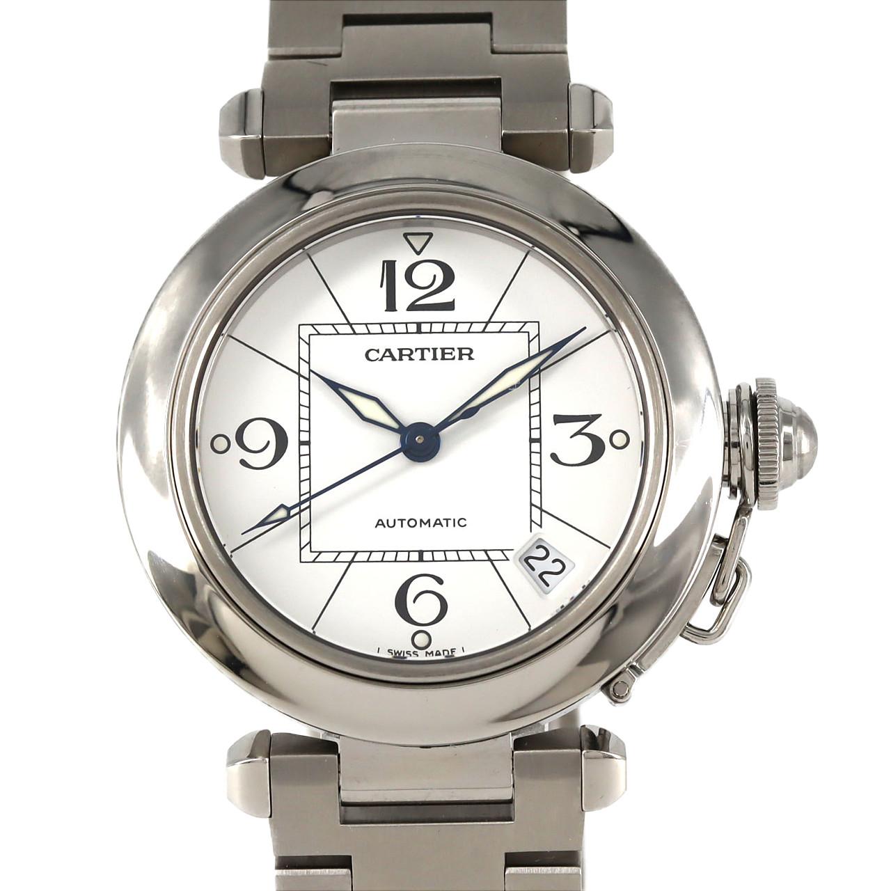 カルティエ パシャC W31074M7 SS 自動巻