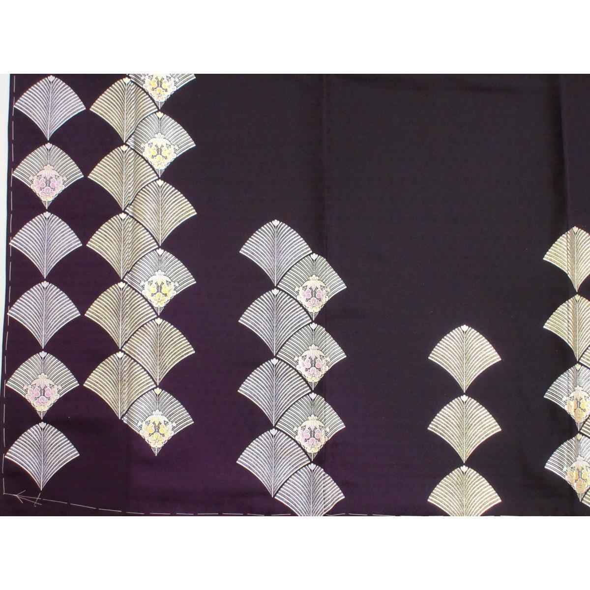 【新品】訪問着【和田光正】　銀彩加工