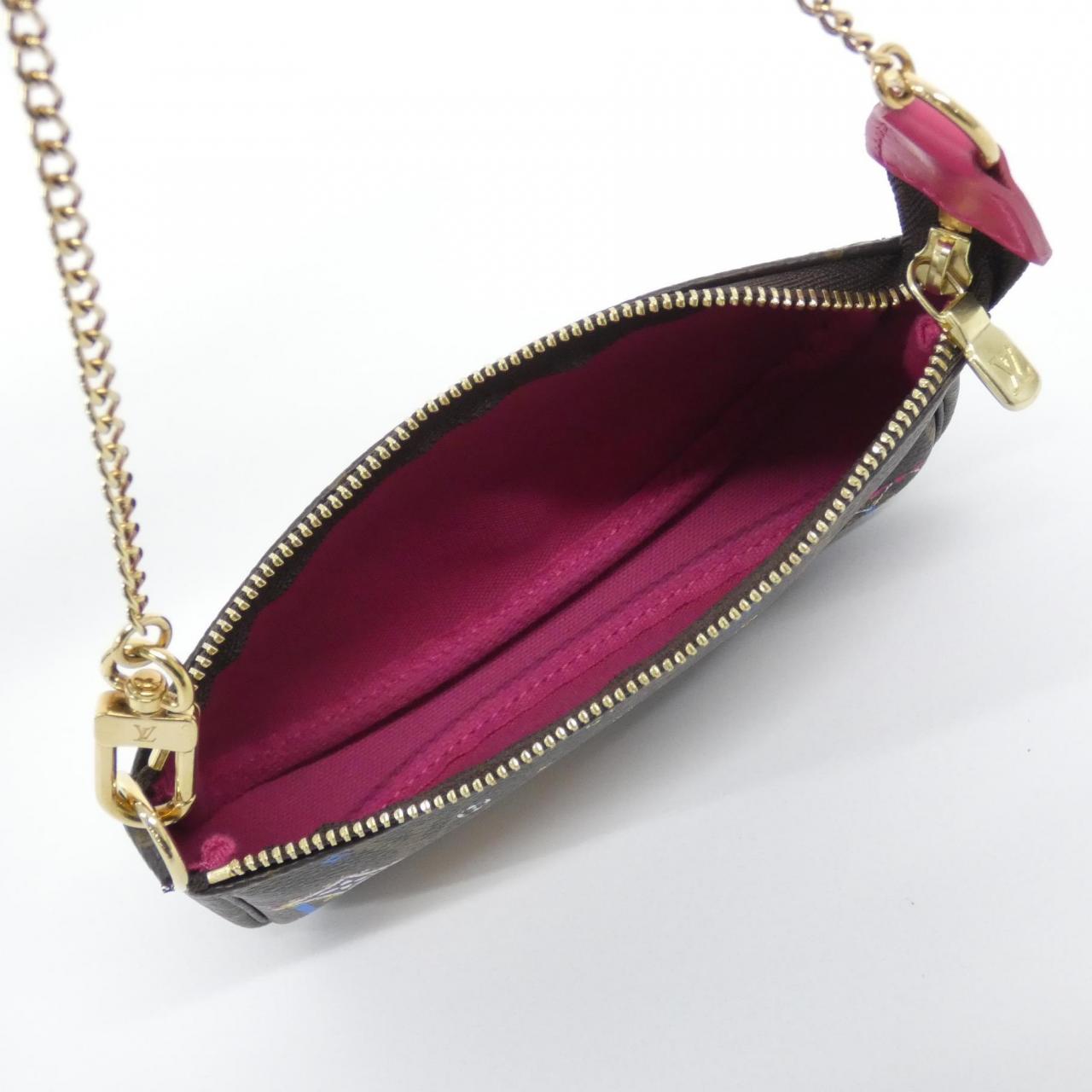 ルイヴィトン モノグラム(ホリデイ) ミニ ポシェット アクセソワール  2020AW M69752 アクセサリーポーチ