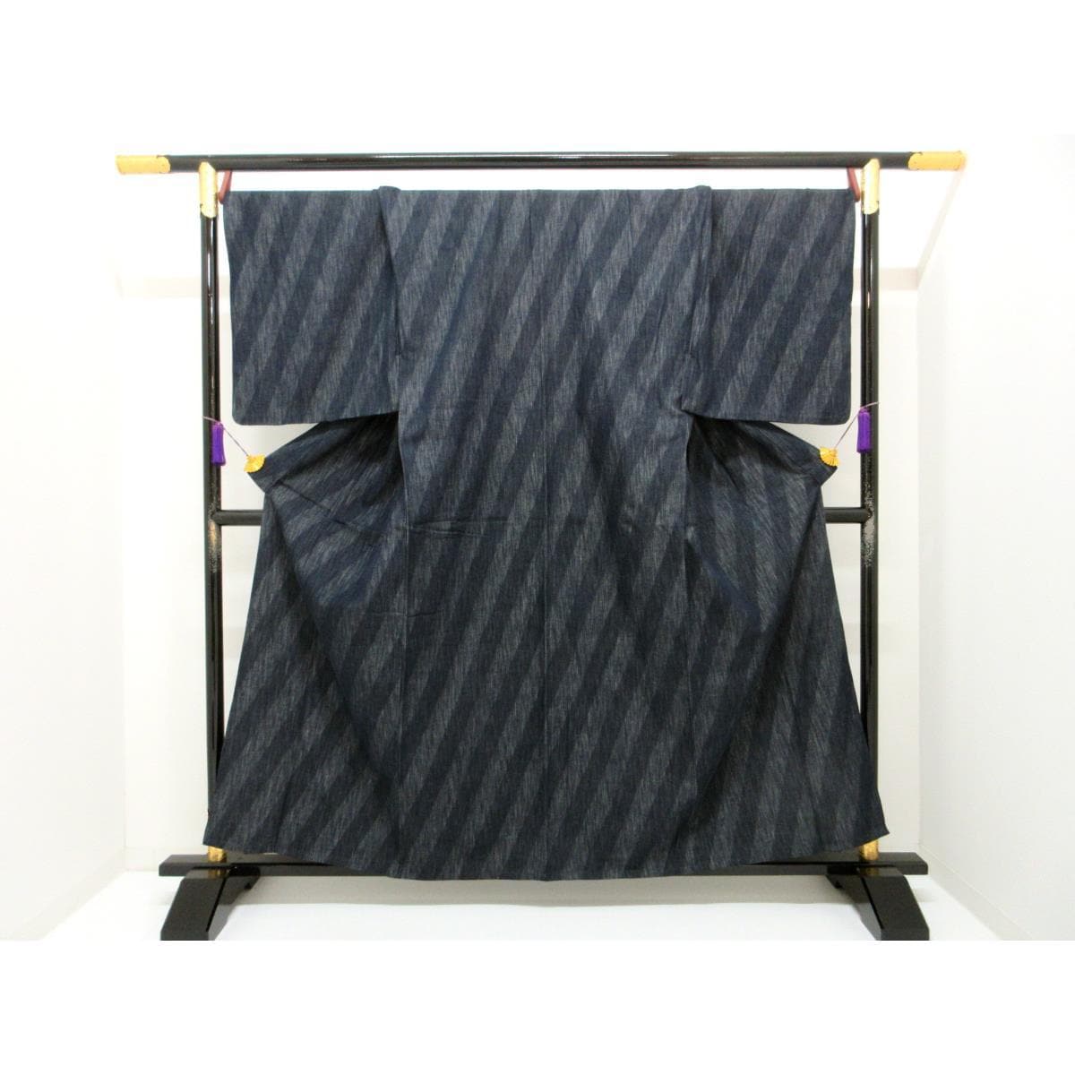 【新品】男物　単衣　岡山デニム　ＬＬサイズ