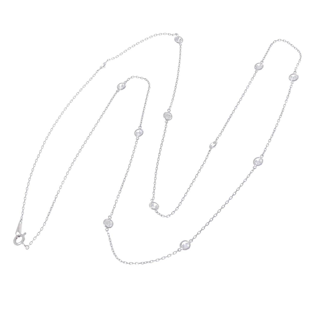 925SV キュービック ネックレス