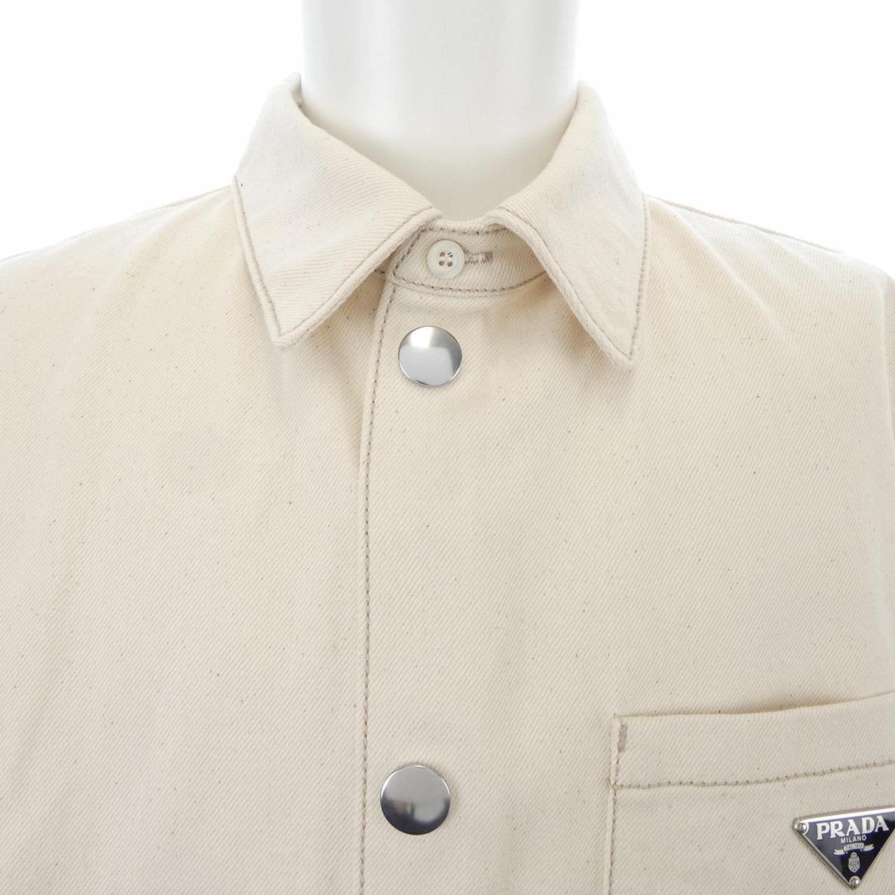 プラダ PRADA トライアングルロゴ GEC067 S212 12C0 S／Sシャツ