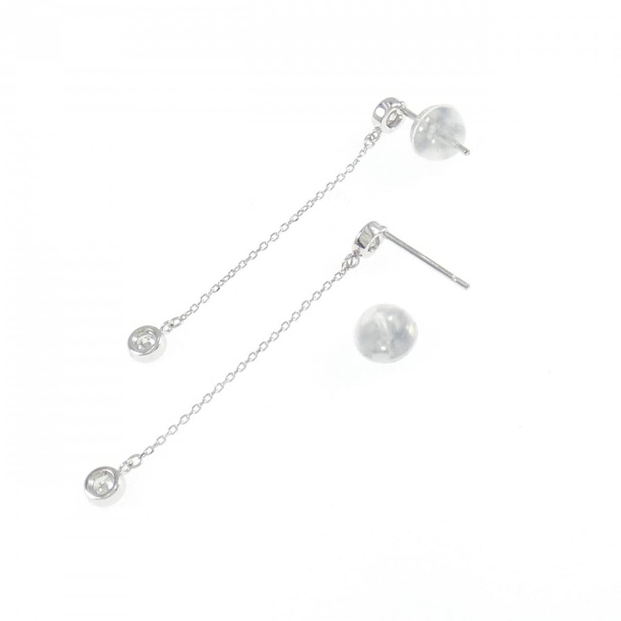 PT850/PT900鑽石耳環 0.20克拉