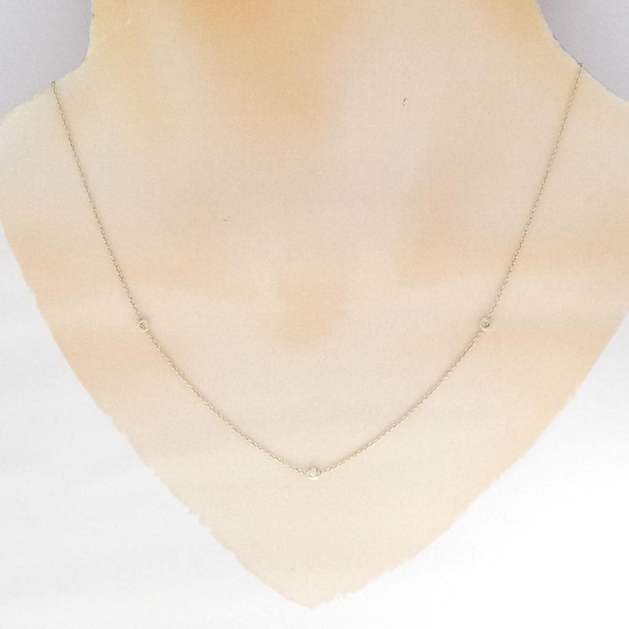 K10YG ダイヤモンド ネックレス