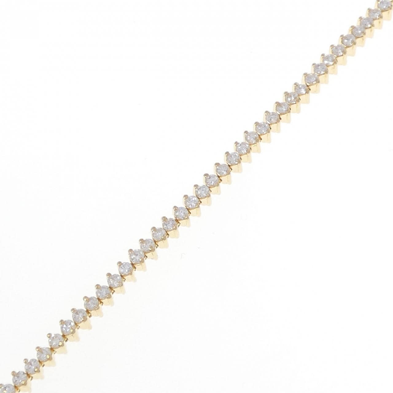 K18YG ダイヤモンド ブレスレット 2.00CT