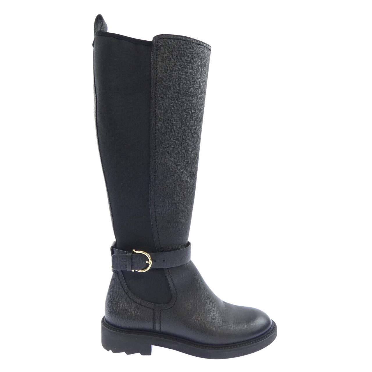 サルヴァトーレフェラガモ SALVATORE FERRAGAMO FA 0344 5 ロングブーツ