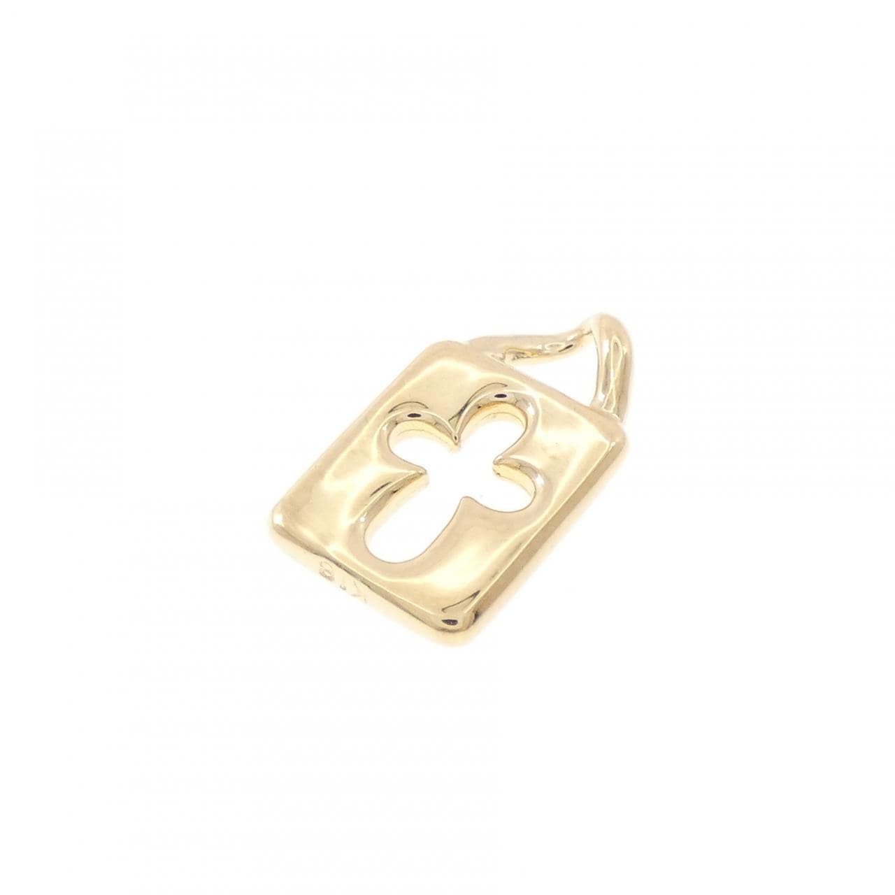 K18YG クロス ペンダント