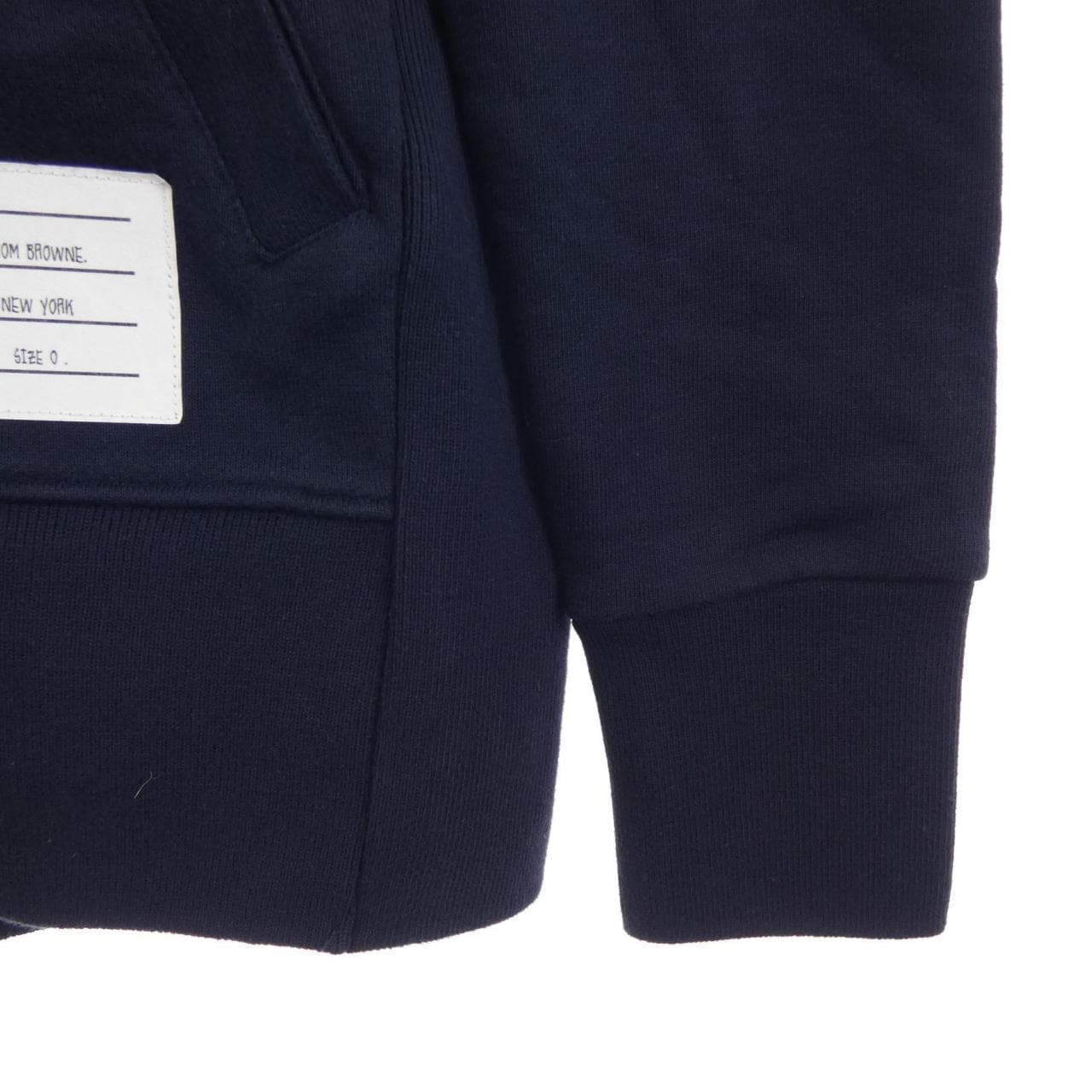 トムブラウン THOM BROWNE クラシックループ 4BAR フルジップアップフーディー MJT022H パーカー