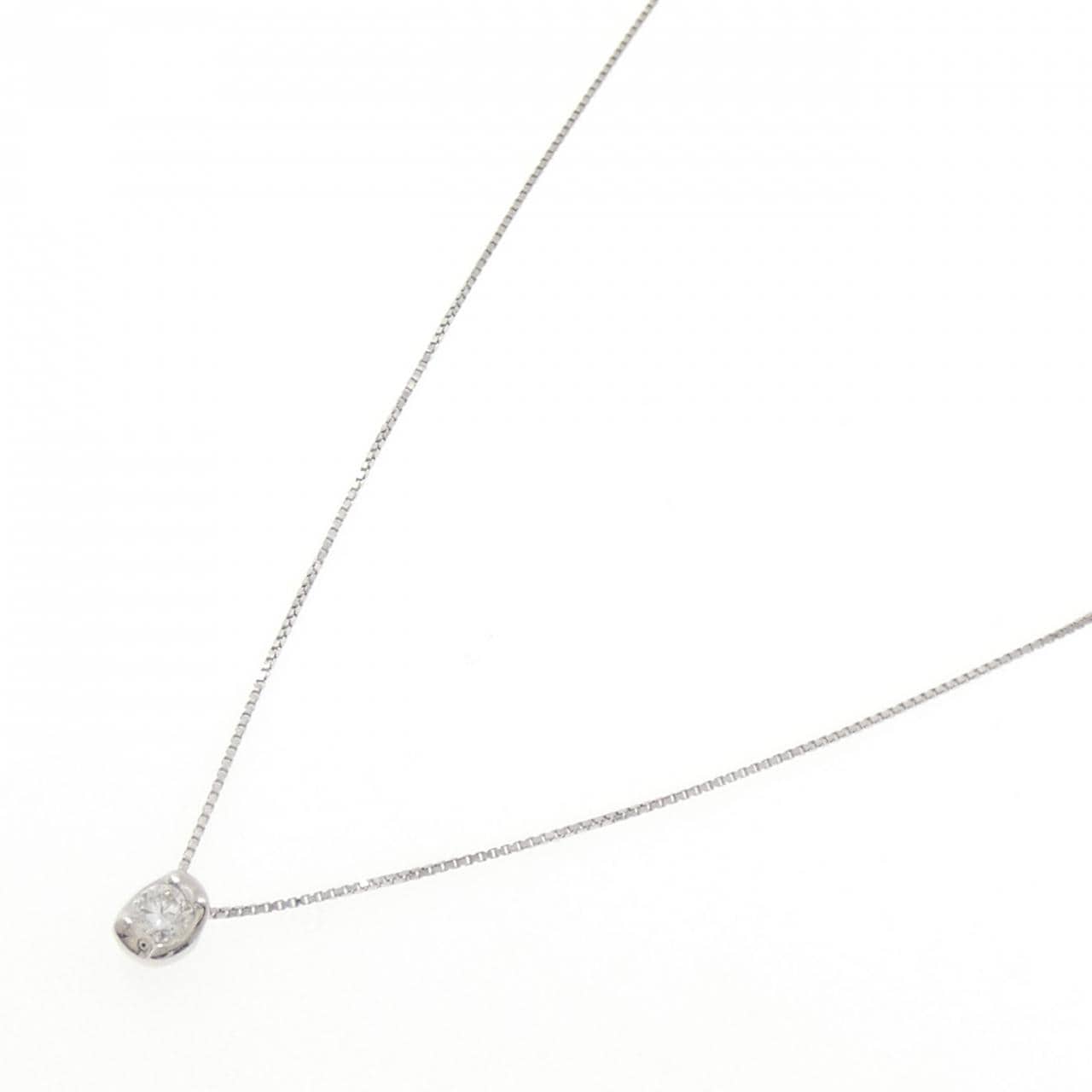 PT900/PT850 ダイヤモンド ネックレス 0.12CT