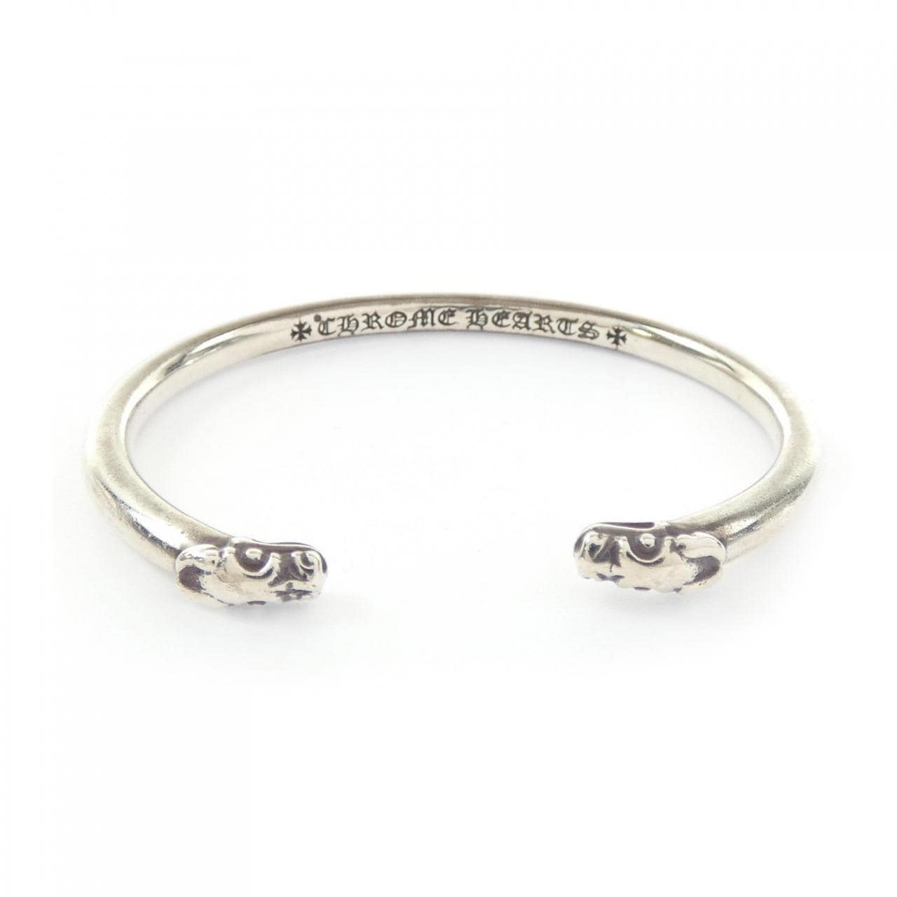 クロムハーツ CHROME HEARTS BANGLE DBL DOG 2354 304 8130 バングル