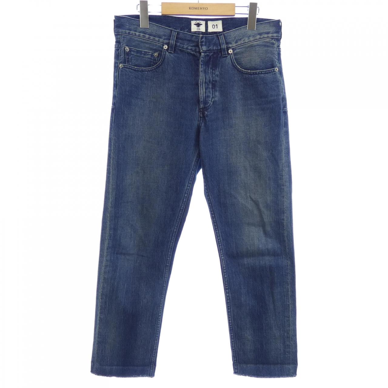 クリスチャンディオール CHRISTIAN DIOR ボーイフレンドジーンズ 30 MONTAIGNE 912P01A3319 ジーンズ