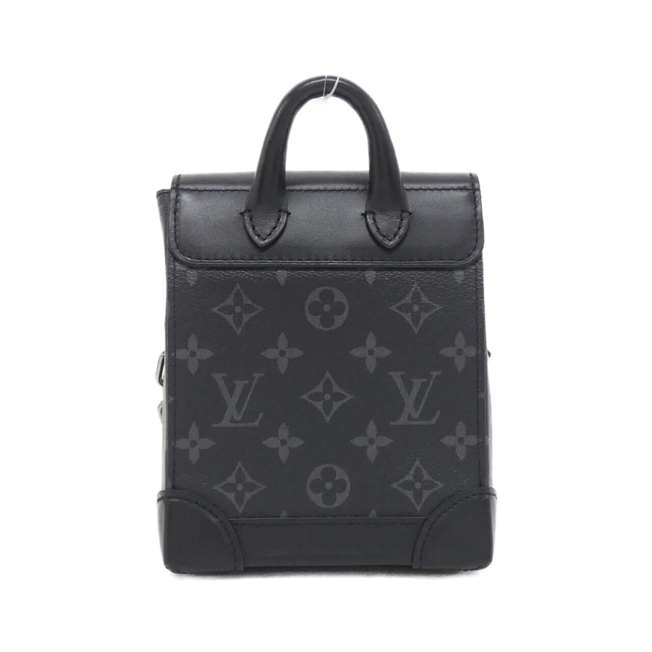 LOUIS VUITTON Monogram Eclipse Nano Steamer M82774 肩背包
