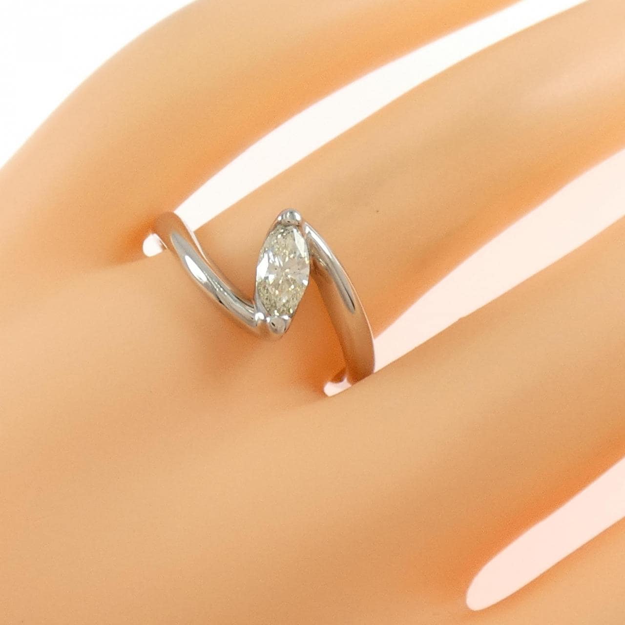 PT900 ダイヤモンド リング 0.45CT