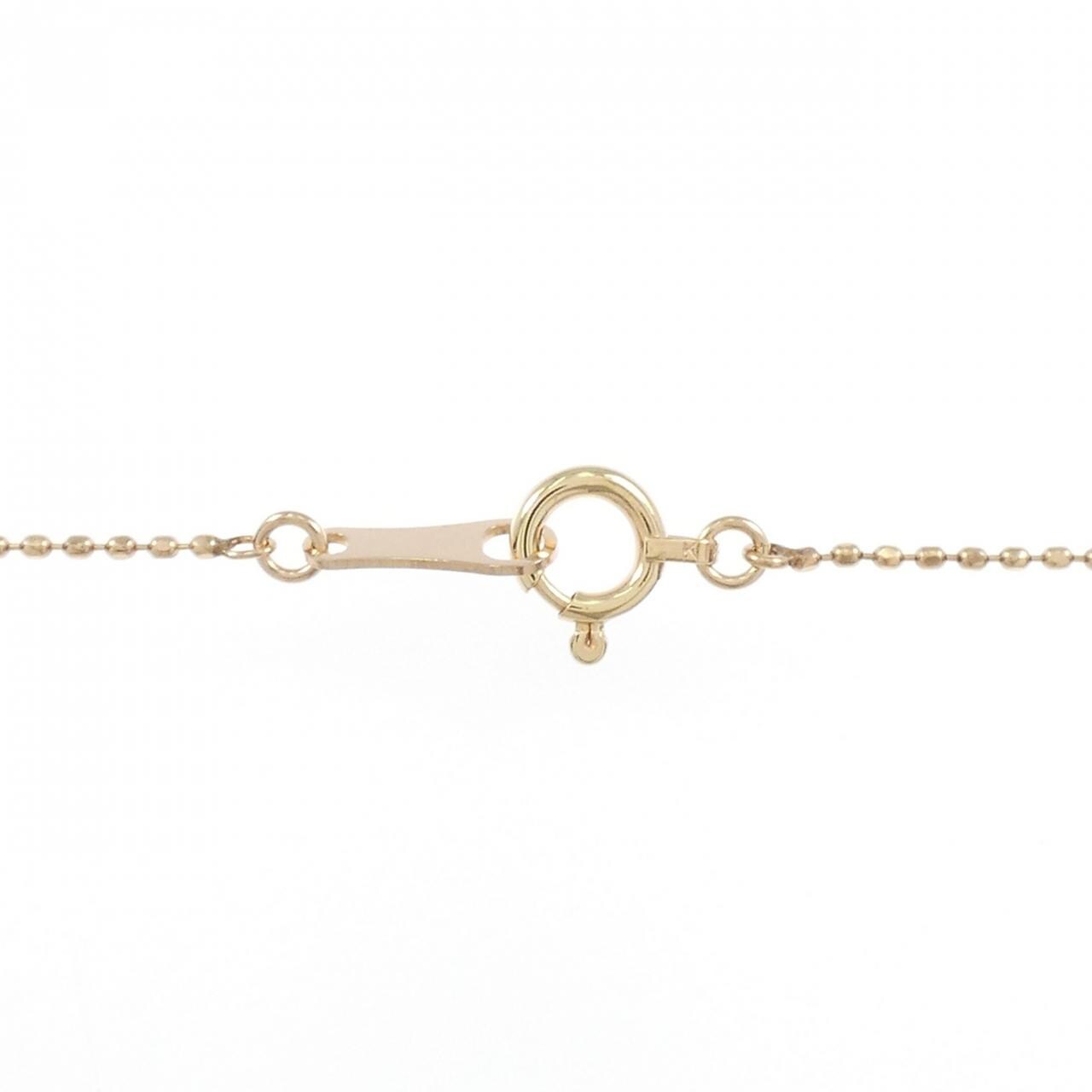 K18PG ダイヤモンド ネックレス 0.15CT