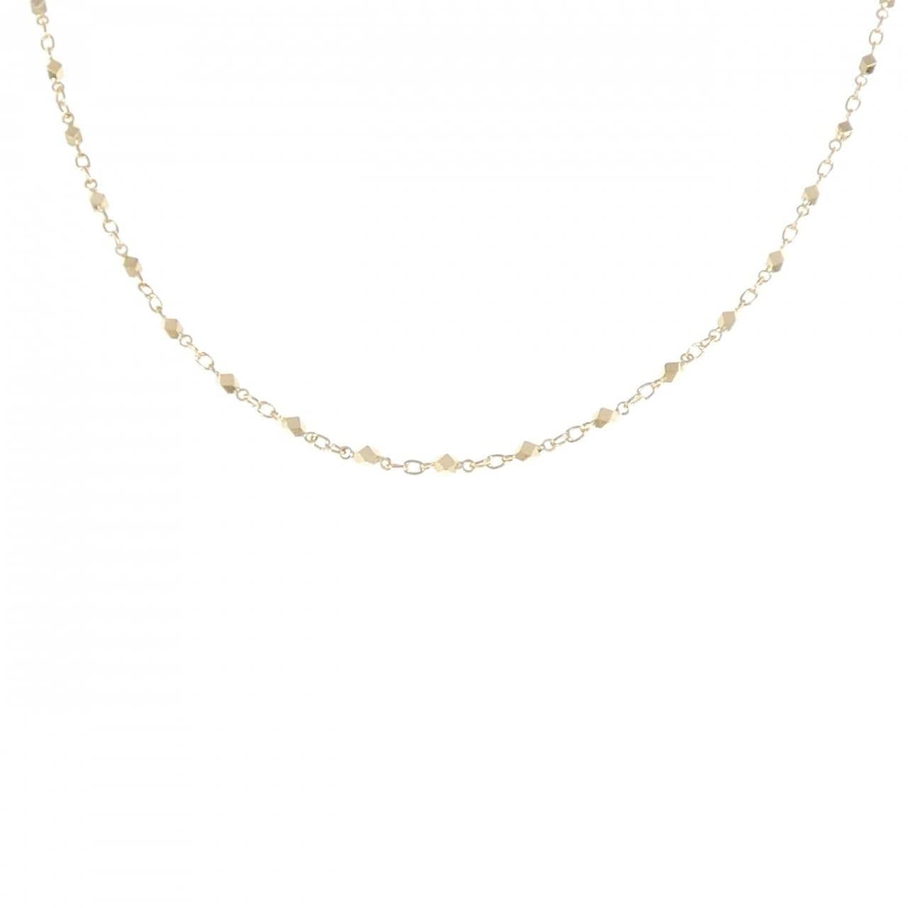 K18YG necklace