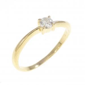 K18YG ダイヤモンド リング 0.15CT