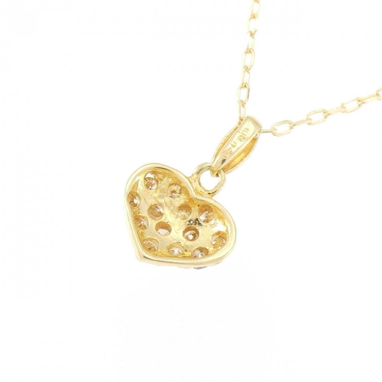 K18YG ダイヤモンド ネックレス 0.20CT