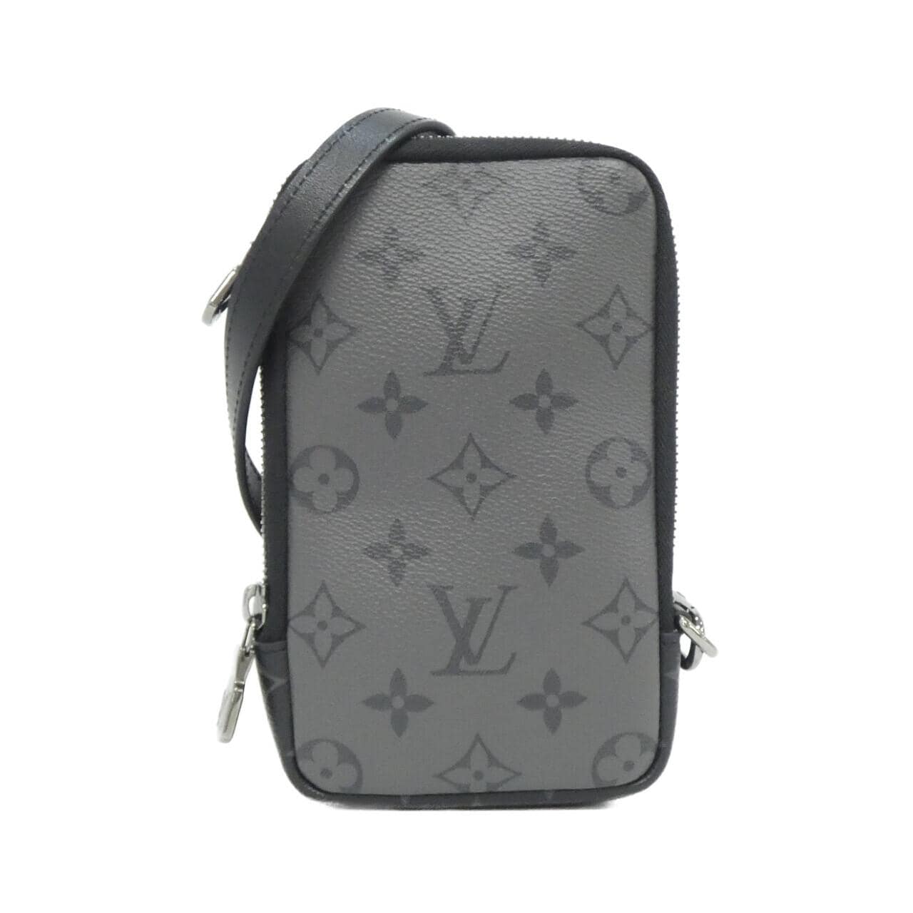 ルイヴィトン モノグラム エクリプス リバース ダブル フォン ポーチ M69534 ショルダーバッグ