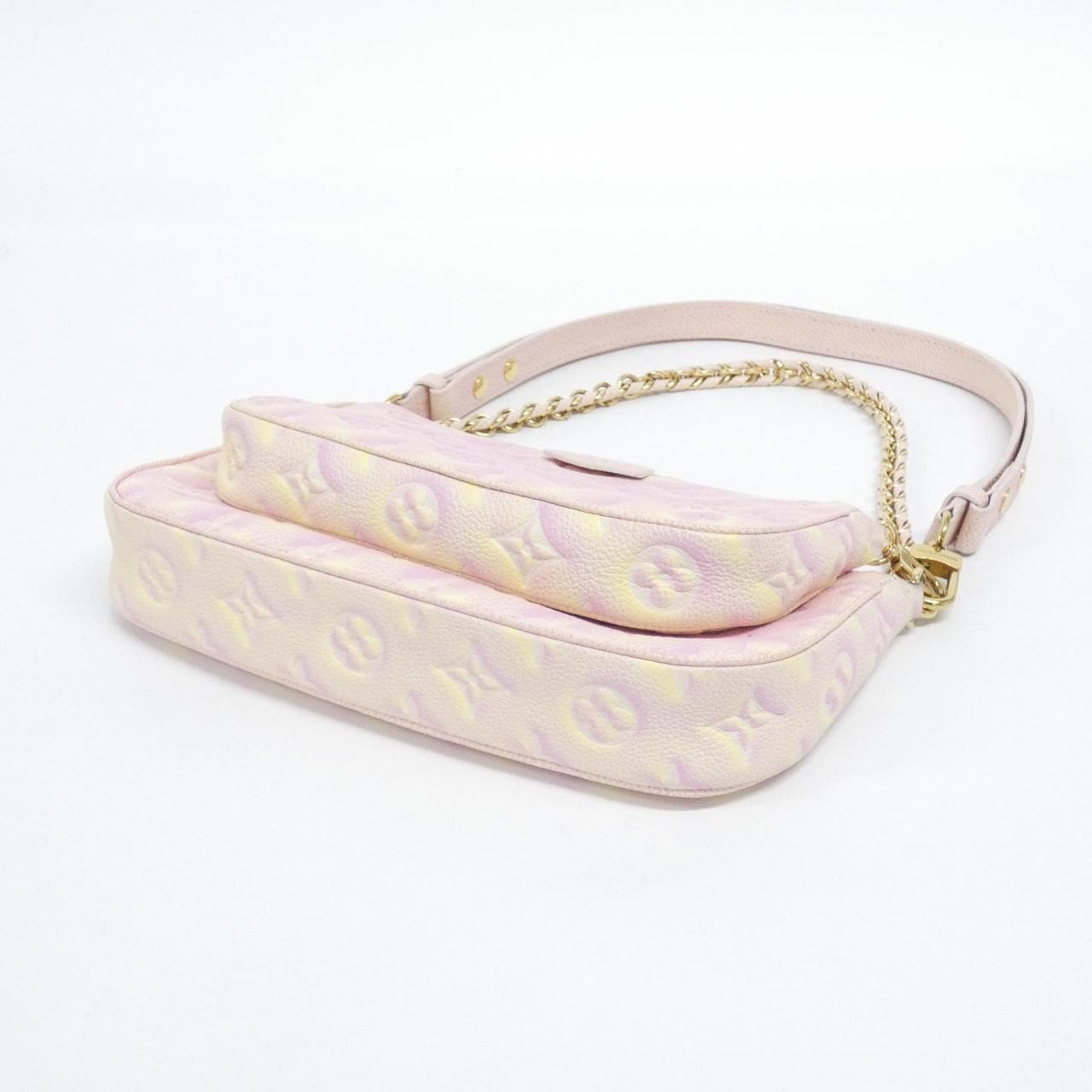 ルイヴィトン モノグラム アンプラント(サマースターダスト) ミュルティ ポシェット アクセソワール M46093 ショルダーバッグ