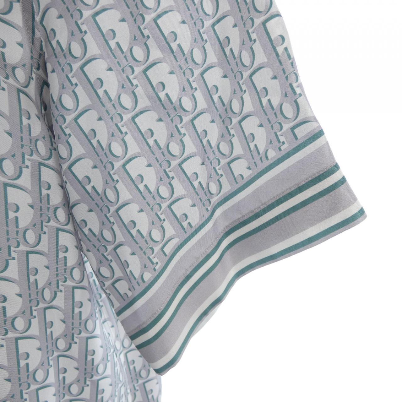 ディオール DIOR ディオールオブリークオーガニックシルクツイル　OBLIQUE 193C545A4751 S／Sシャツ