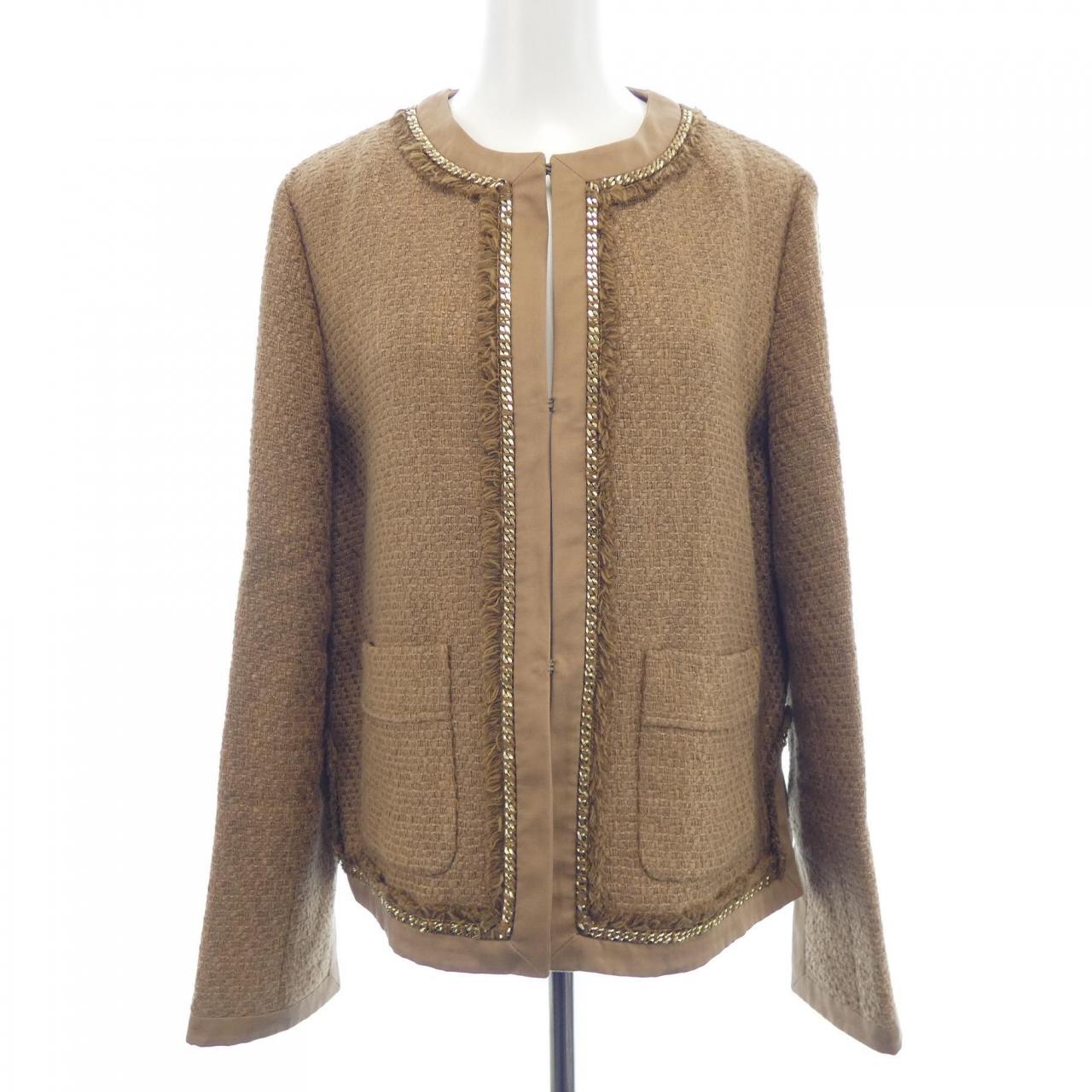 サルヴァトーレフェラガモ SALVATORE FERRAGAMO ノーカラージャケット