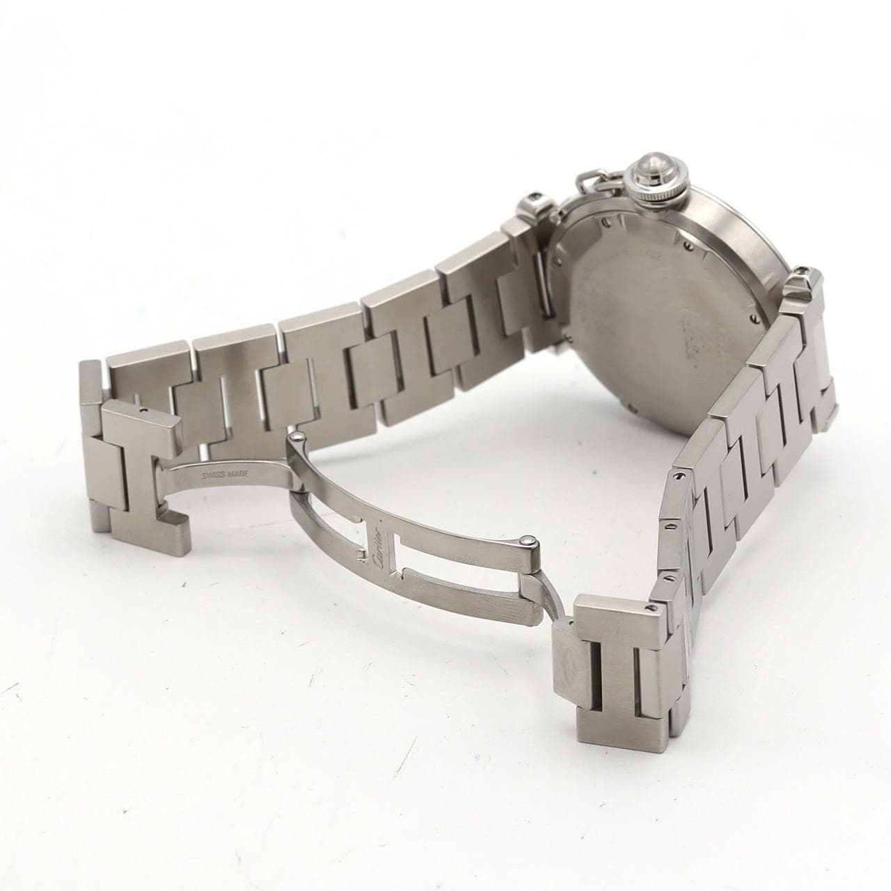 カルティエ パシャC GMT W31029M7 SS 自動巻