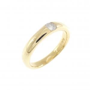 K18YG ダイヤモンド ピンキーリング 0.10CT